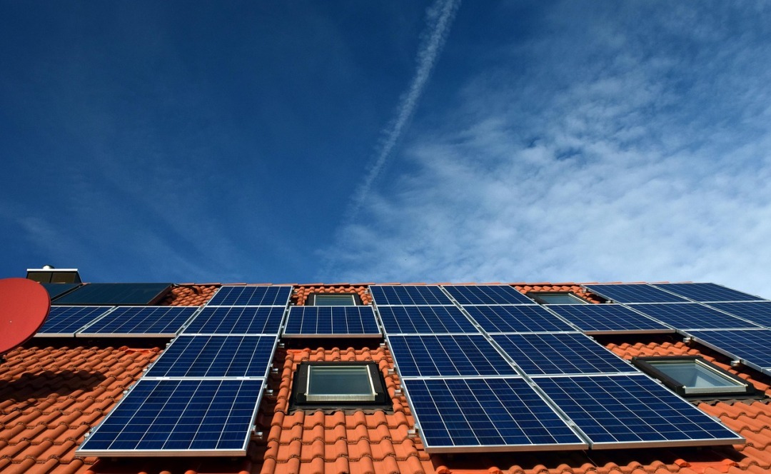 solar panels roof